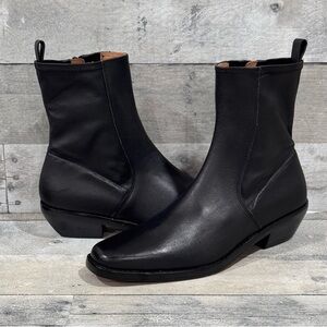 Madewell The Idris Women’s Bootie - True Black - Size - 8.5